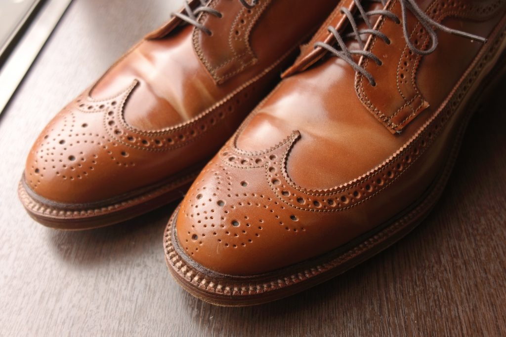 革靴図鑑 No.3】Alden Whisky Cordovan Wingtip オールデン