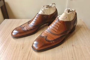 革靴図鑑 No.28】George Cleverley Russian Raindeer Bespoke