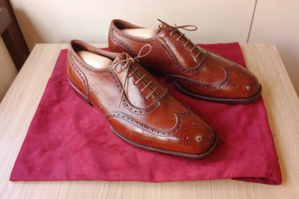 革靴図鑑 No.28】George Cleverley Russian Raindeer Bespoke